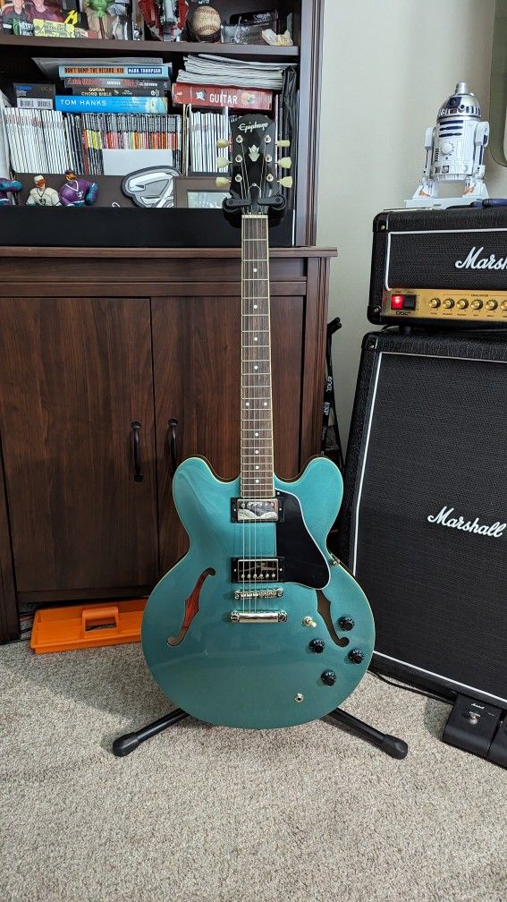 Epiphone 335 Pro Inverness Green