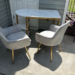 2 Chairs w/ Table 