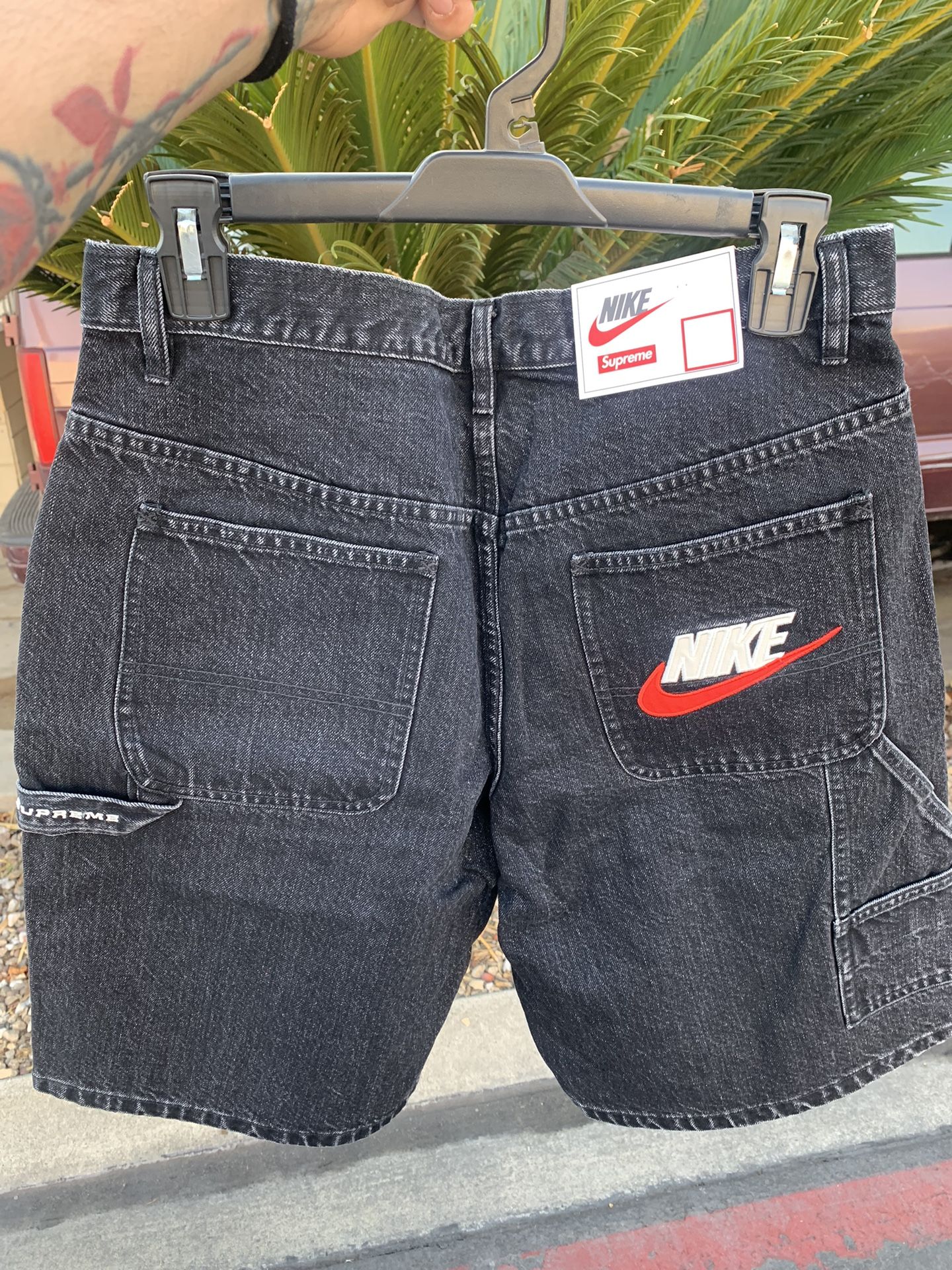 SUPREME Nike Denim Short (black Size: 30