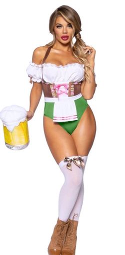 Brand new leg avenue Flirty Frauline adult small costume $30