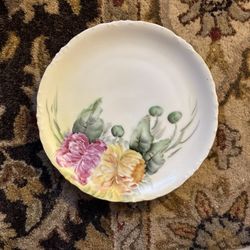 Rosenthal Versailles Bavaria Hand Painted Plate Floral