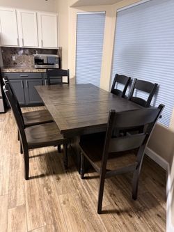 7-Piece Adjustable Height Dining Set