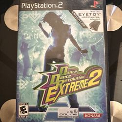 Dance Dance Revolution Extreme 2 (PS2 PlayStation 2) Complete Mint Tested
