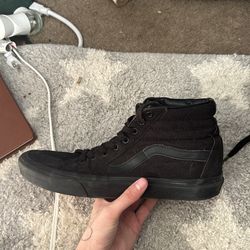 Black high top vans