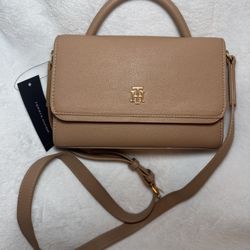 Tommy Hilfiger Women's Crossbody Bag | Tan Beige |Retail Price: $108 | NWT