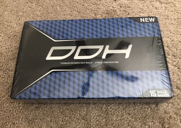 Dunlop Titanium Distance Golf Balls