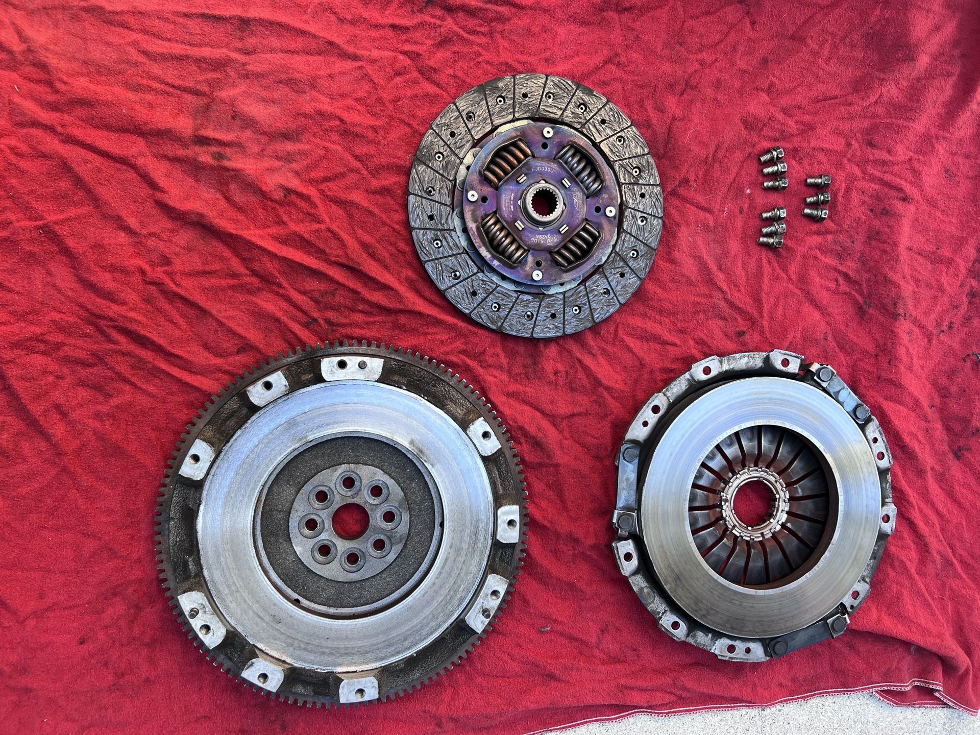 2004-2021 Subaru Impreza STi Flywheel/ Clutch Used