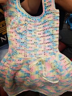 Vestidos para niñas tejidos