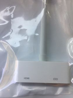 Digital AV Adapter HDMI Support for iPad iPhone, and iPod touch