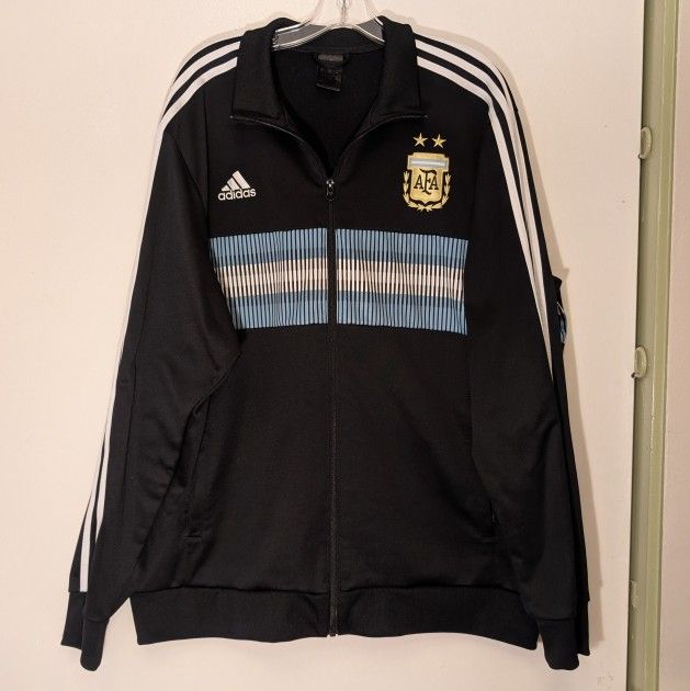 Adidas Argentina AFA National Football Team Full Zip Track Jacket Size 2XL