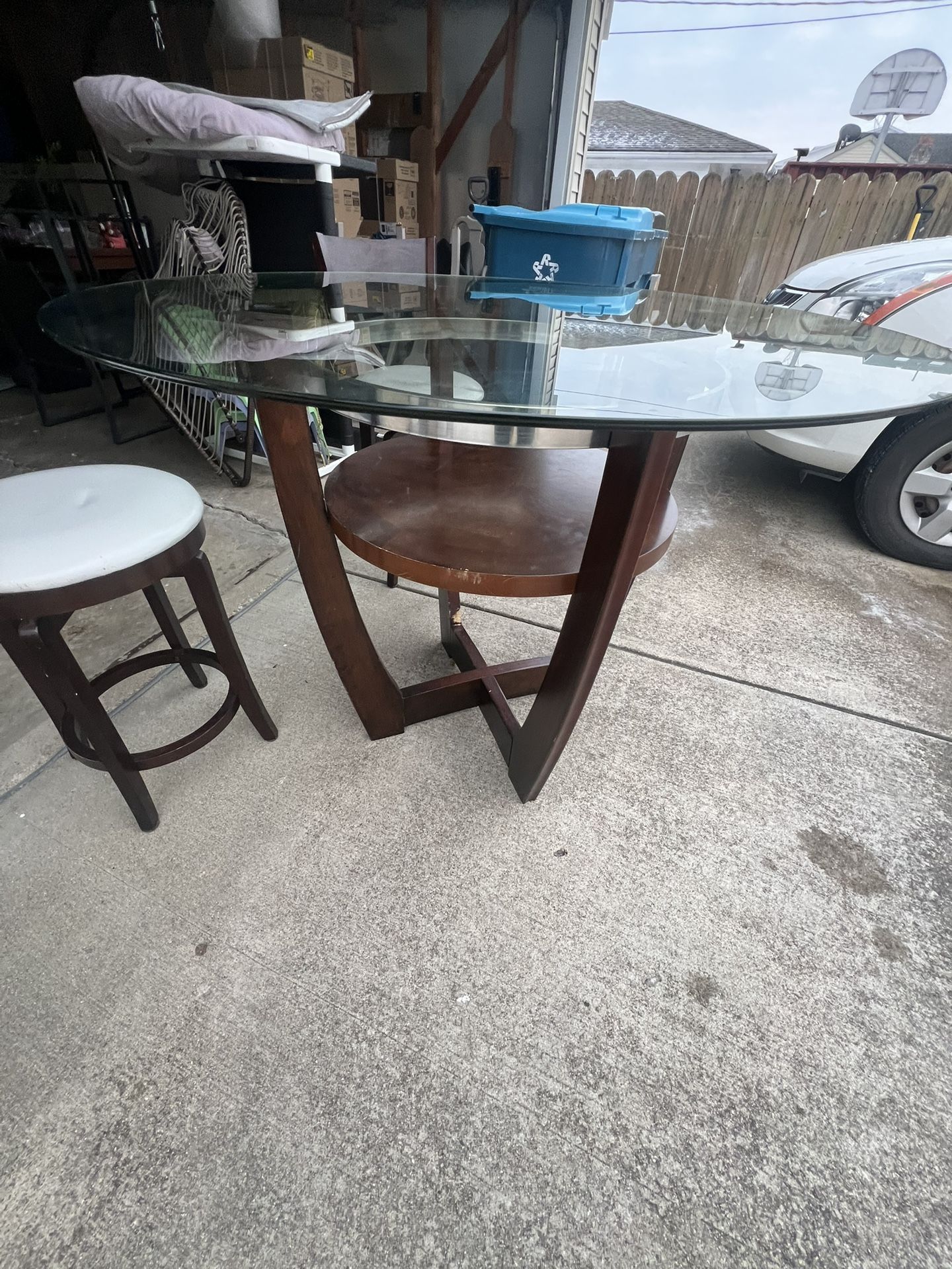 Glass Dinning Table