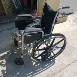 Red Size Wheelchair W Foot RESTS 38 Firm