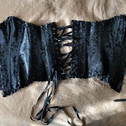 Brand New Black Lace-Up Corset – Elegant Gothic Style