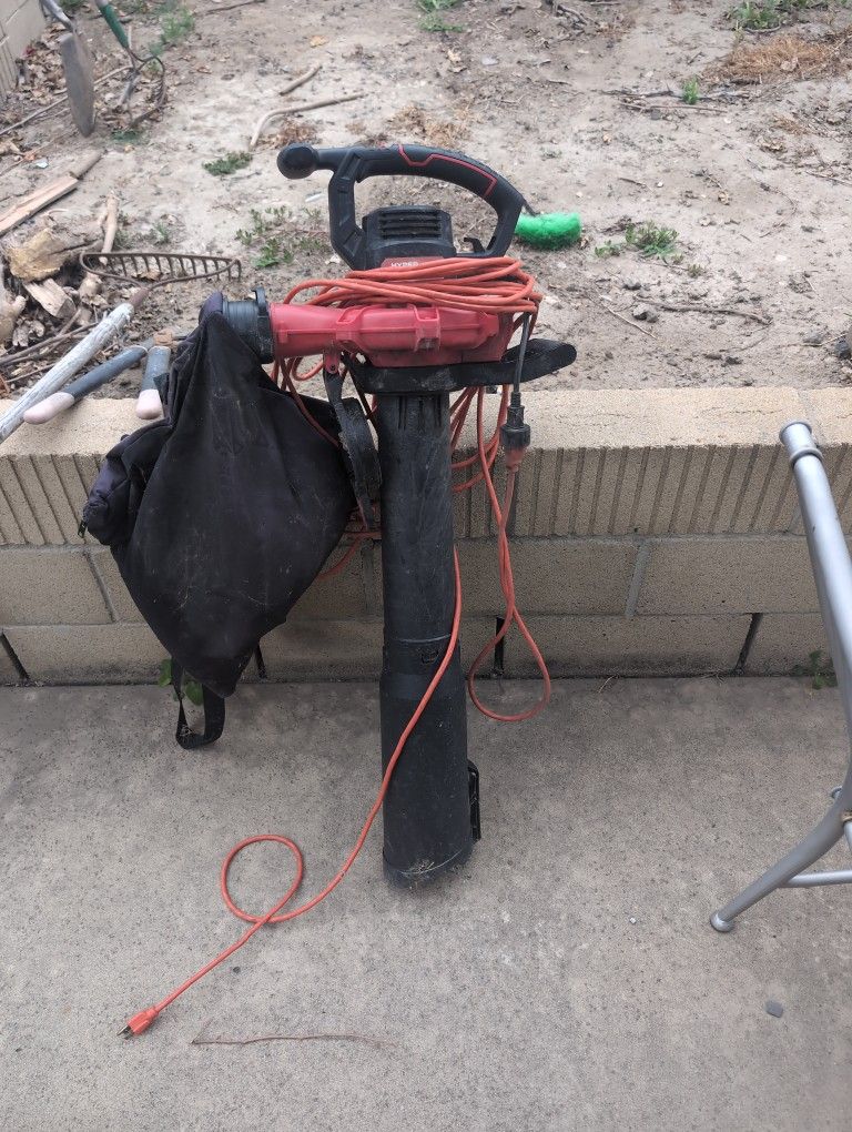 Hyper Tough Corded Electric Blower And Yard Vacuum Mulcher