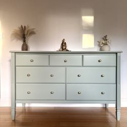 Sage Green Pottery Barn Dresser 