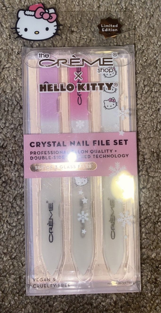 Crème Shop Nail File Set