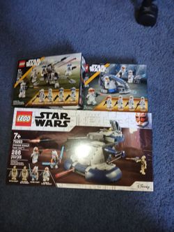 Lego Star Wars clone wars lot sealed
