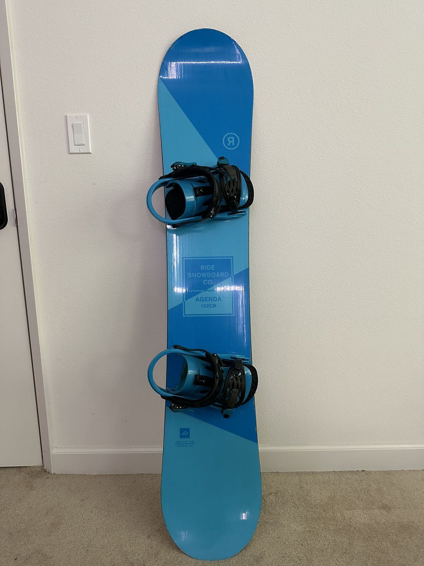 Used Ride Agenda Snowboard With Binding