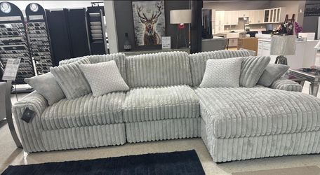 💞OM 💞  Brand New L shaped Living Room  set