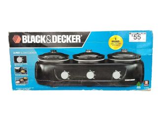 Black And Decker Sl3300b Black Small Kitchen Appliance