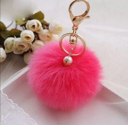 Pom Pom key chain