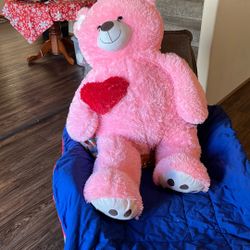Large stuffed bear