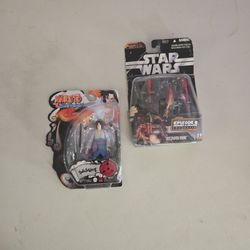 Naruto And Star Wars Collectibles 
