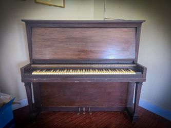 1911 Shoninger 53" Upright Piano– Must Be Picked Up by Saturday  Evening