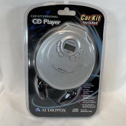 New Sealed AUDIOVOX CD Player DM8701-45k W/car kit