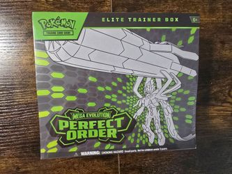 Pokemon Trading Card Game Mega Evolution Perfect Order Elite Trainer Box