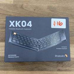 ProtoArc foldable bluetooth keyboard compact