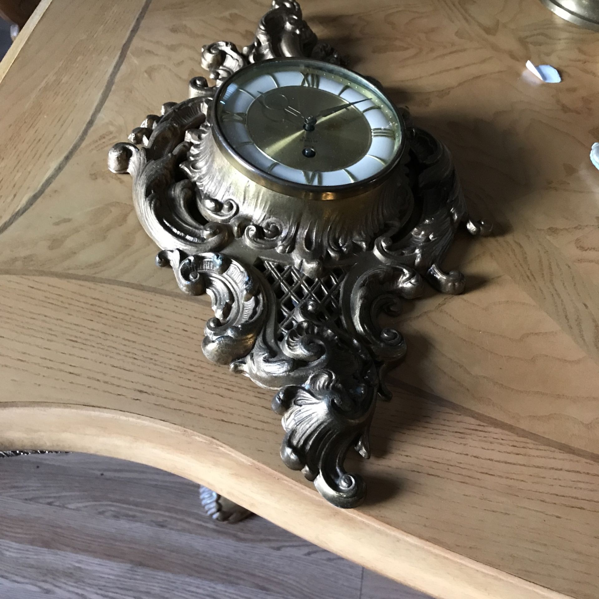 Watch Clock Cast Iron
