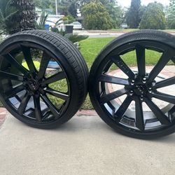 20" 5bolt Rims 255/35 R20 +35 Offset