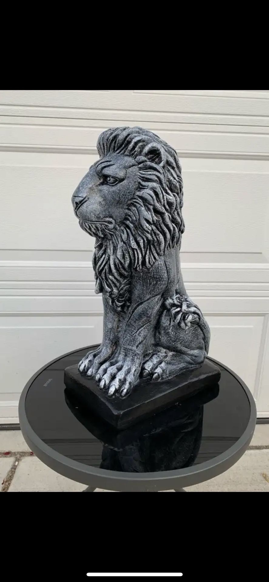 Lion Cub Statue