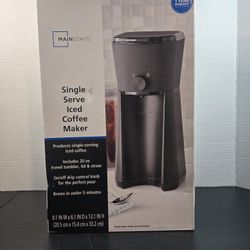 Single Serve Iced Coffee Maker