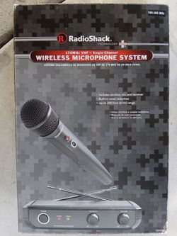 Wireless microphone system