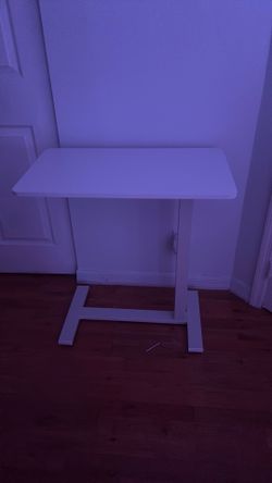 Overbed Bedside Table Height Adjustable
