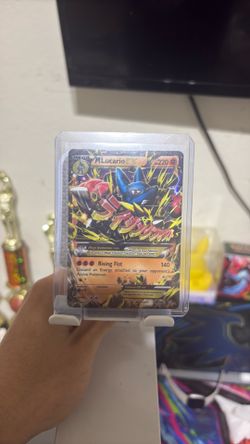 mega lucario ex 55/111 LP condition