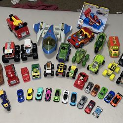 HUGE TOY CAR + TRUCK LOT 