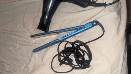 Babyliss hair straightener , twin turbo 3200 blower