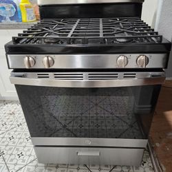 GE Stove and Microwave