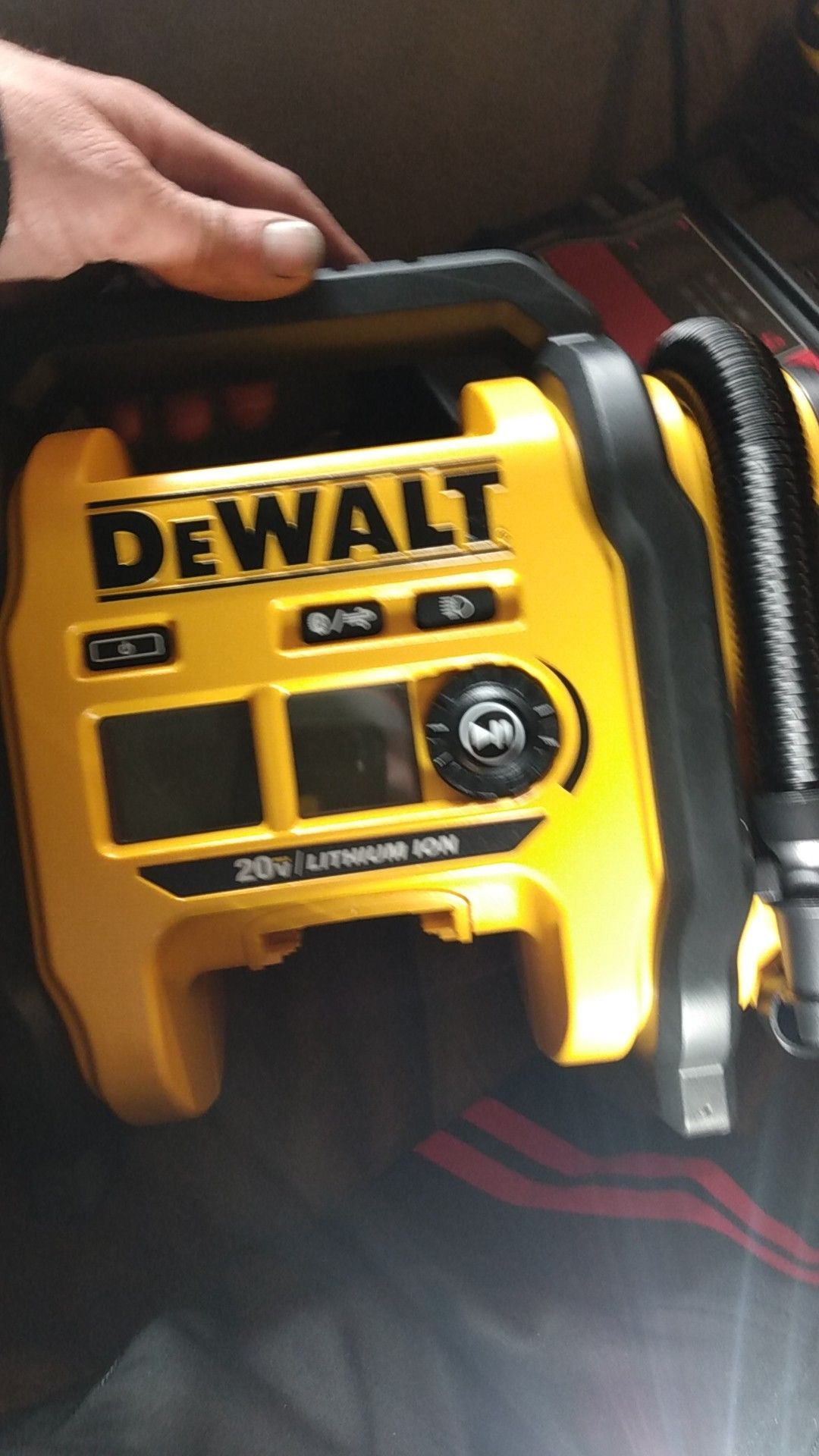 Dewalt jump box and air compressor