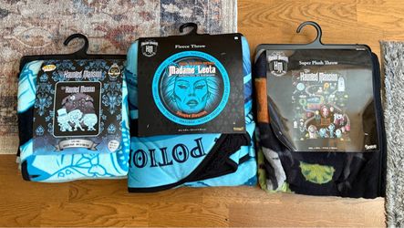 Disney Haunted Mansion Blankets $15 each
