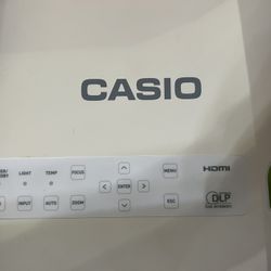 Casio DLP Projector W/ Motorized Screen