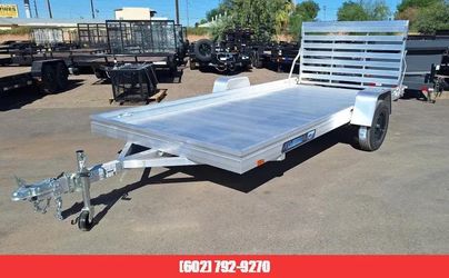 2027 Aluma 14X78 All Aluminum, 3K Gvwr, Single Axle-(7814Esa-S-Tg)