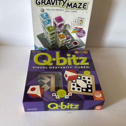 Gravity Maze & Q Bitz Logic Games 