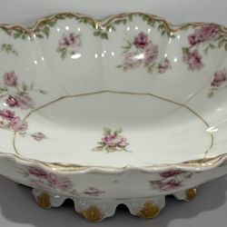Vtg Haviland Limoges Serving Bowl