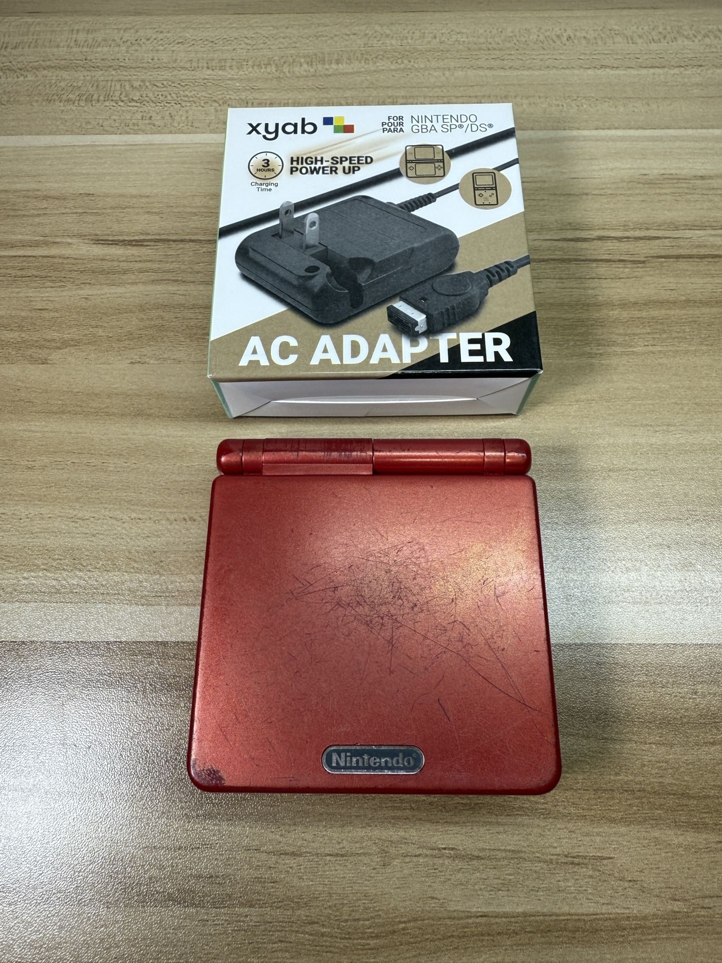 GBA SP model 001  Red 