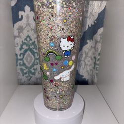 Sanrio snow globe tumbler