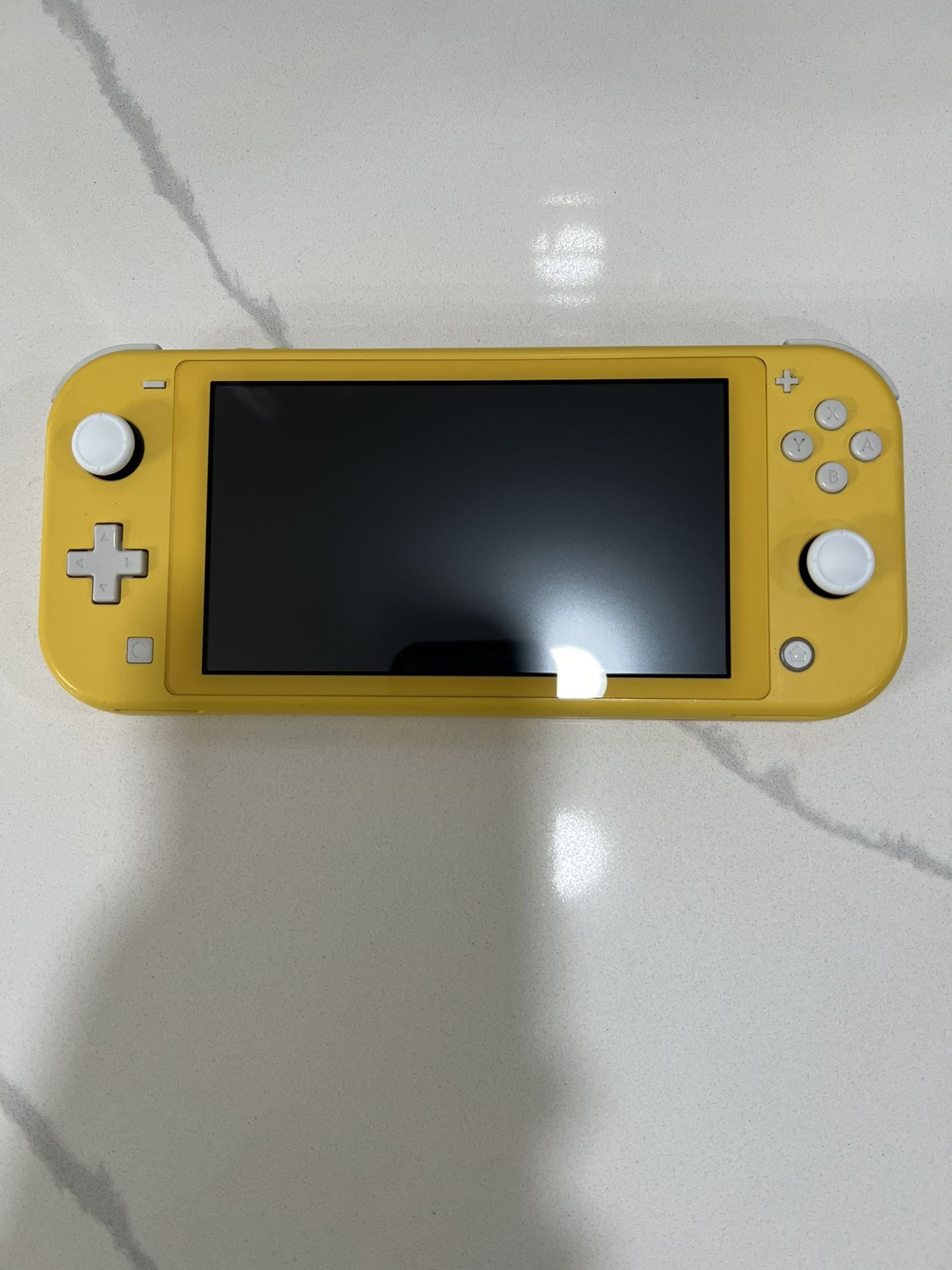 Nintendo Switch Lite Yellow Handheld Console with Charger